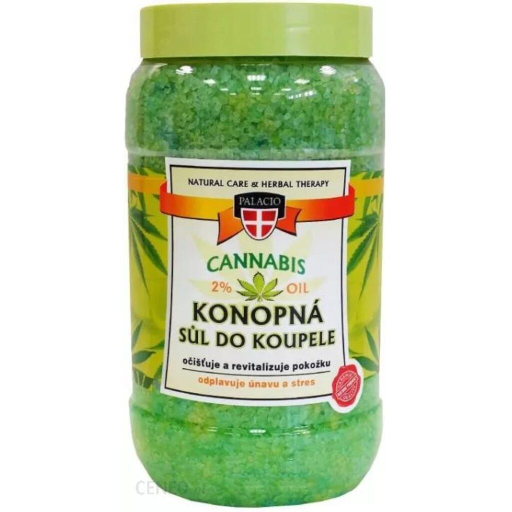 konopna sól do kąpieli