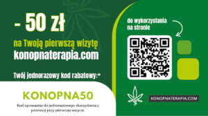 Kod rabatowy - 50 zł na pierwszą wizytę