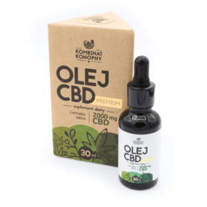 OLEJ CBD PREMIUM 2000 mg suplement diety