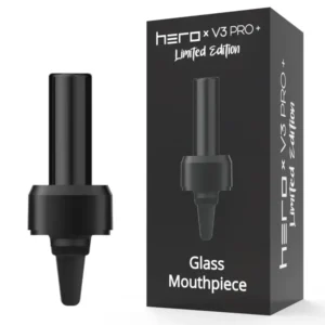 X-MAX V3 PRO+ X HERO LIMITED EDITION Czarny szklany ustnik