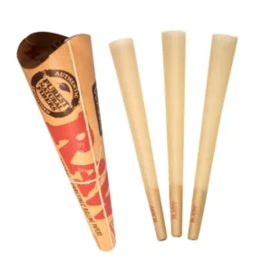raw prerolled cones